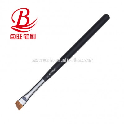 professional wooden handle cosmetic eyebrow brush